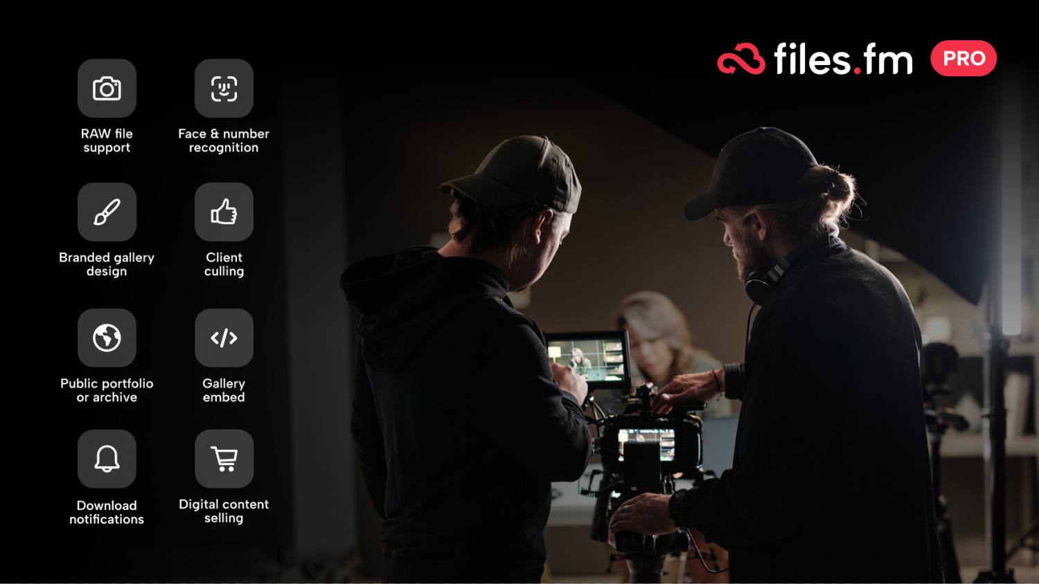 Backup, client delivery, AI tools, and photo sales - all in one platform built for photographers who value their time.