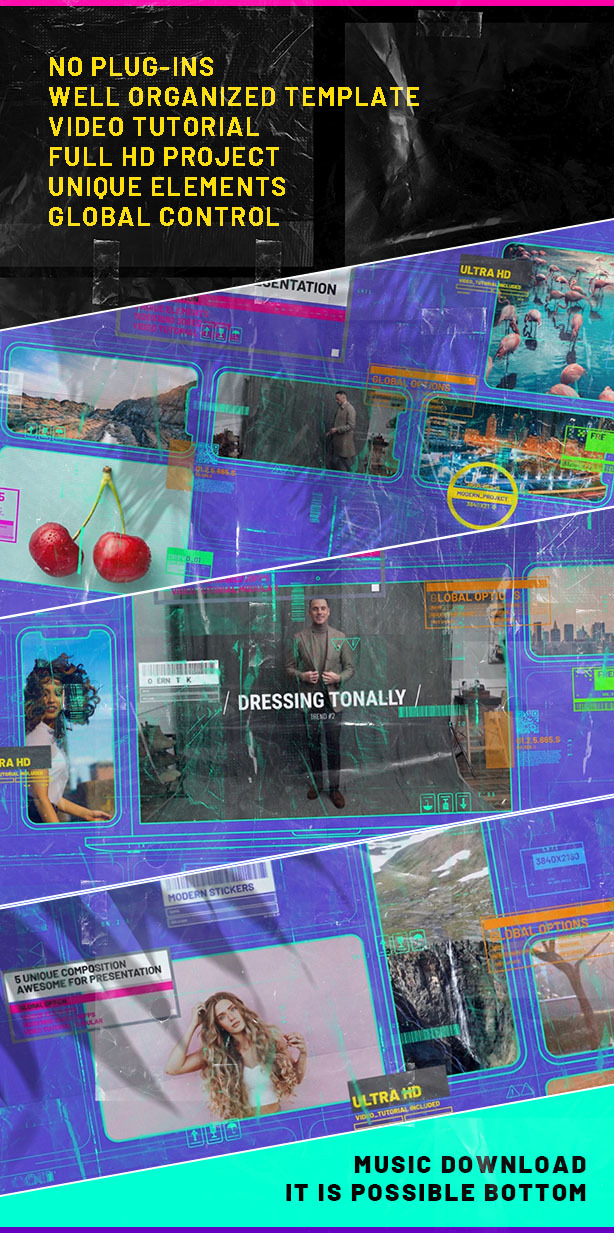 Promo Package/ Polyethylene Texture/ Slideshow/ App/ Smartphone Mock-up/ Event Presentation/ Corp/ I - 3